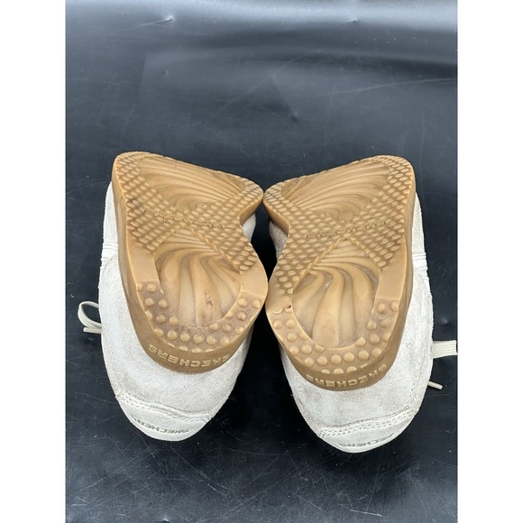 Skechers 2980 Scooters Ladies Retro Suede Tan Sand Sz 8 Sneakers Casual - Picture 9 of 13